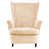Mélange de polyester beige