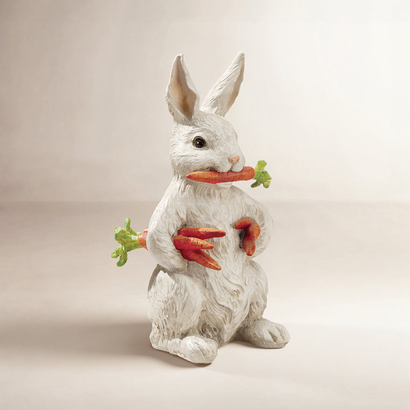 Statue de jardin Carotene le lapin