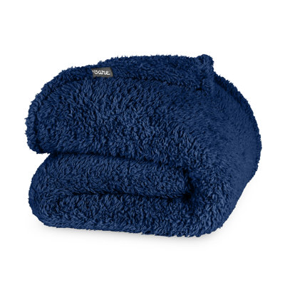 Cozy Faux Shearling Blanket