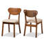 Chaise d'appoint en bois massif Hesham-1756864217
