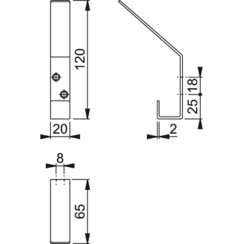 Hyche Stainless Steel Wall Wall Hook