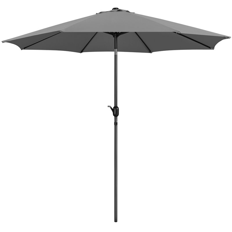 294cm Market Parasol, Grey