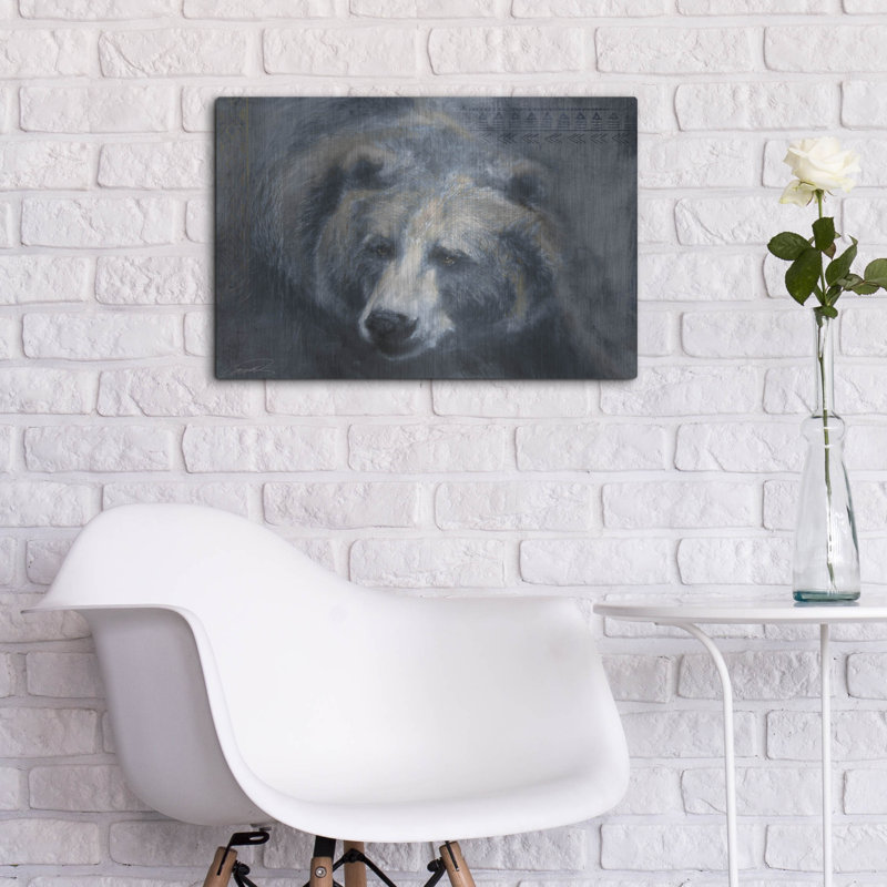 «Grizzly Encounter» par Robert Campbell, H 16 po x l 24 po