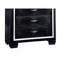 1 pièce Commode crocodile texturée style contemporain à poignée croisée en diamant à queue d'aronde anglaise avec 5 tiroirs et miroir