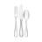 Latitude Run® CE9D68E2989E43A8BF8F6D31C52AB40D Manvik Dinner Fork, 18/10 Stainless Steel, Set Of 12