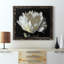 Pivoine blanche - Reproduction d'art sur toile encadrée-1176643711-1176643704