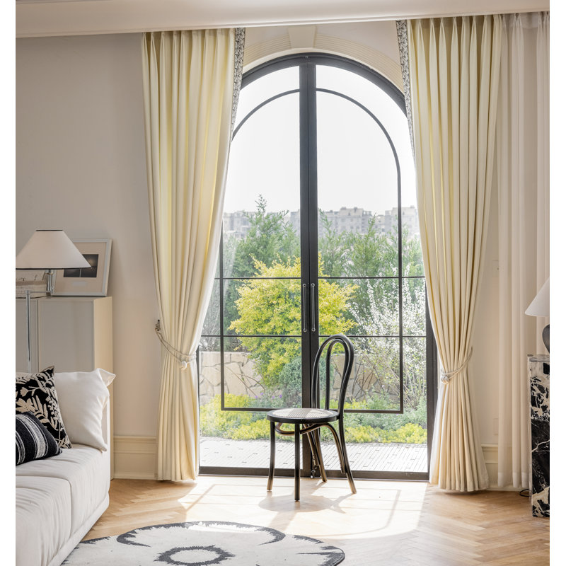 Paire de rideaux obscurcissant Ciara, L 50 po x L 96 po