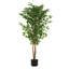 Ficus artificiel avec pot et tronc de bois 63 po Oech-136956391