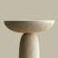 Fiberglass Mushroom-Shaped Accent Table-1838132077