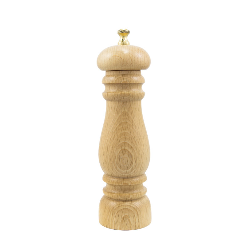 Classic Pepper Mill, 8.25" H x 2.33" W x 2.33" D, Natural