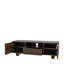 Solid Wood 45cm H Media Storage