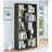 Weathered Grey 8-Shelf Bookcase-1609352252-1609352254