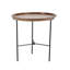 Table ronde rustique pour plantes