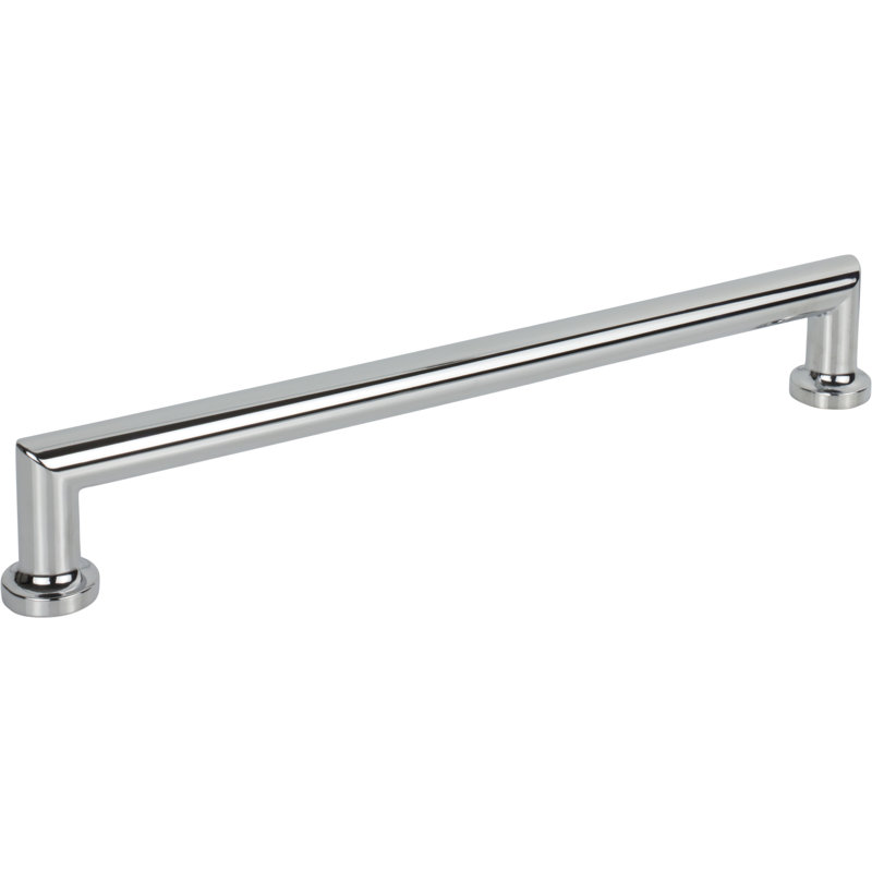Morris Appliance Pull, Polished Chrome, 12" Center to Center