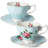 Wildon Home® Nikina 38oz. Floral Teapot Set