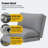 Foldable Bean Bag Sofa Bed