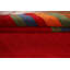 Tapis oriental rayé rouge Gabbeh 8
