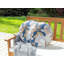 VEREZZI Indoor / Outdoor Floral Circular Throw Cushion With Filling