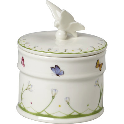 Colorful Spring Covered Box Lg
