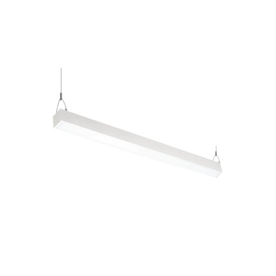 4FT Linkable LED Linear Light, 50W,Dimmable LED Suspension Office Lighting Fixture