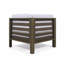 Chaise de coin Patio Oana, blanc