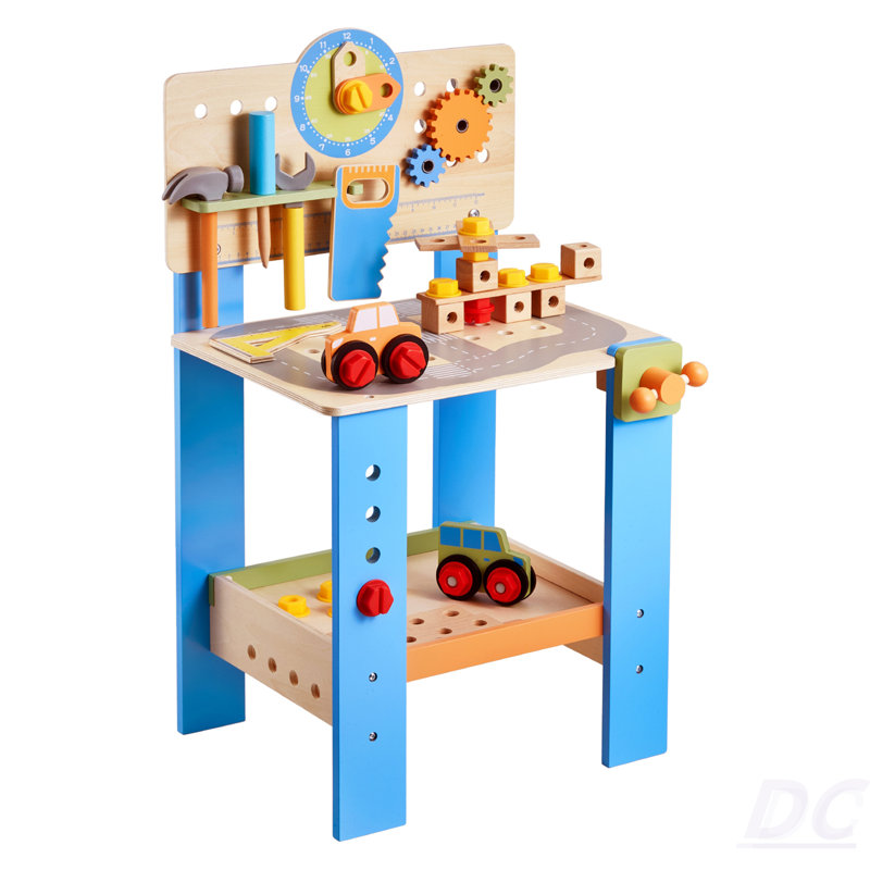 Banc à outils en bois pour enfants 3 ans et plus