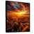 Black Floater Framed