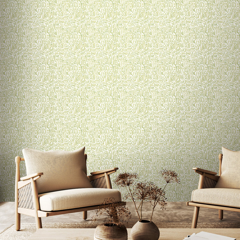 Maze Squiggle , Olive