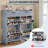4-Tier Large Shoe Storage Cabinet with 2 Flip Drawers & Top Drawers, Freestanding Shoe Organizer for Entryway, Hallway-1150164886