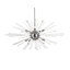 Luminaire suspendu unique à 10 lumières avec accents en cristal Francene-660317323-548626360