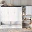 Queen Size Bed With Built - In , Desk And Storage, Space Saving, White Color, Wood + , Soft Seating Area For Socializing Working