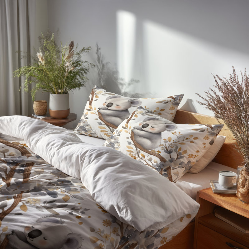 Ensemble d'édredon 4 pièces pour animaux Kids, Queen Comforter + 3 Additional Pieces