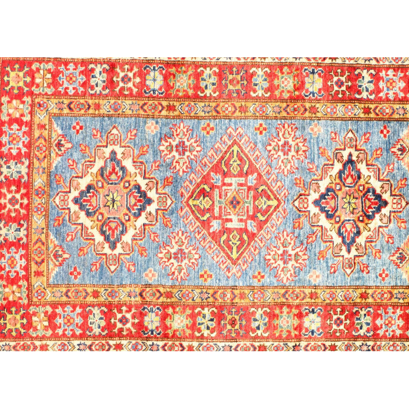 Mehma Oriental Area Rug in Light Blue