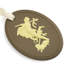 Festive Ornaments 0.28'' Handmade Stoneware Holiday Shaped Ornament