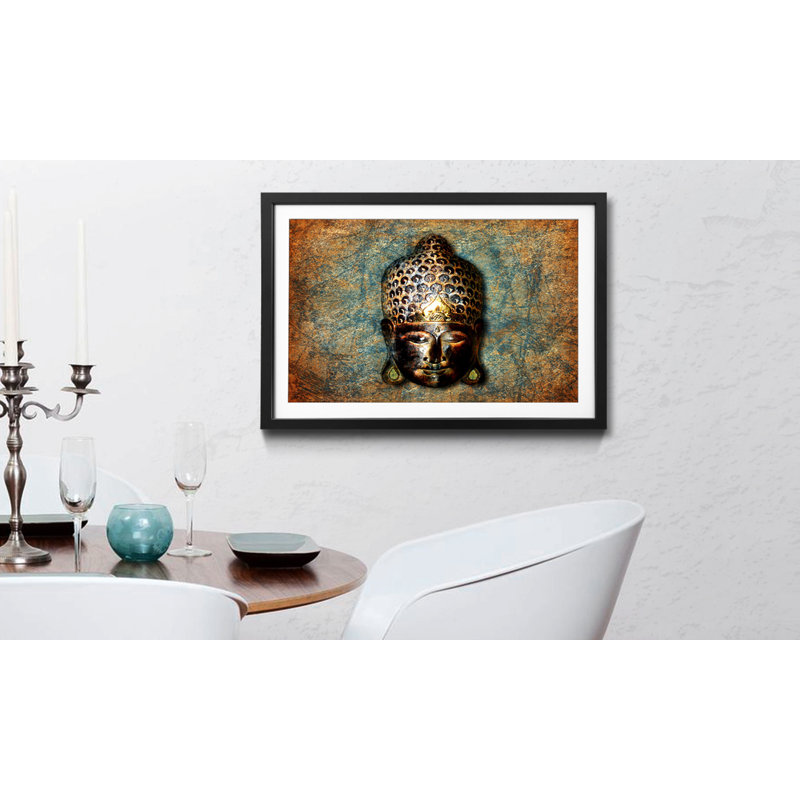 Buddah - Single Picture Frame Print, 40cm H x 60cm W