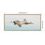 «Cranes Flying Panel» par Emiko et Mark Franzen, impression sur toile encadrée F2 Images