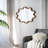 31" x 30" Wooden Accent Mirror