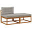 158cm Wide Patio Sectional-1312687596