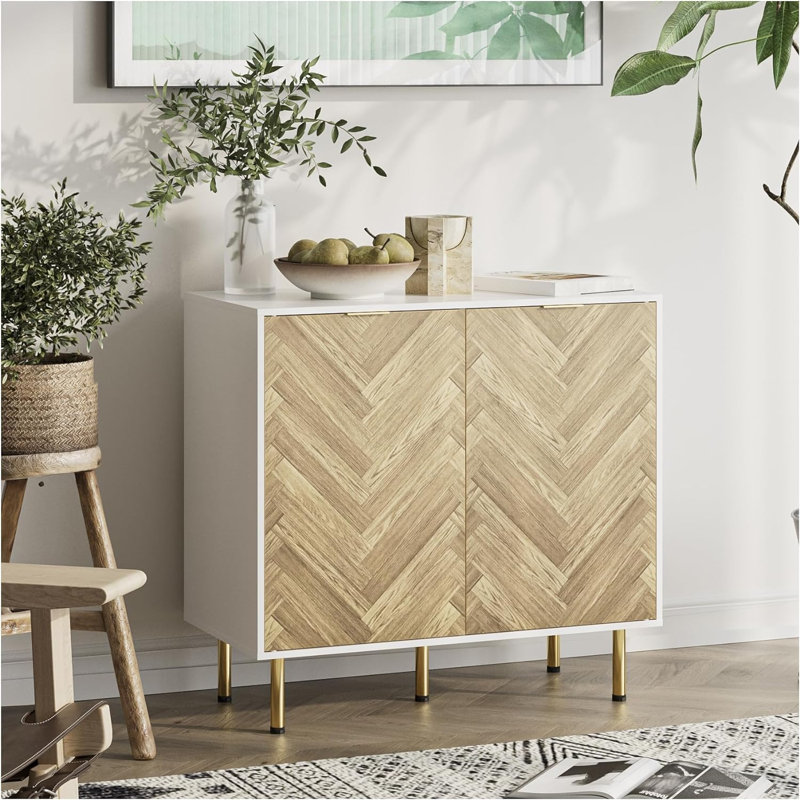 Armoire de rangement avec tablettes réglables Buffet avec rangement