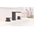 2-handle Bathroom Faucet with Drain Assembly