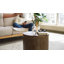 Repose-pieds rond en bois Tunbridge