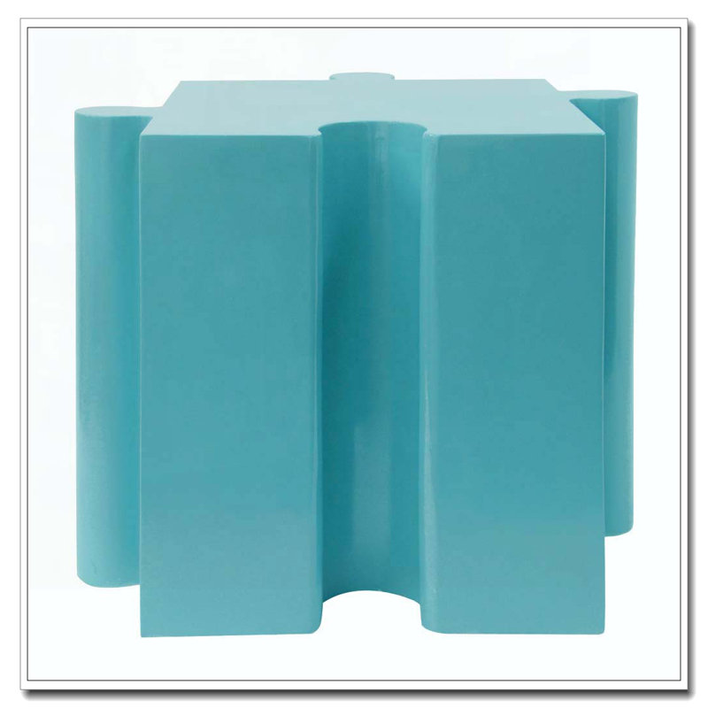 Table d'appoint Art, Bleu clair