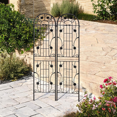 86.7 x 19.7 Other Outdoor Decor featuring Metal Frame with Outdoor Space, 86.7 x 19.7 in