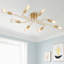 Plafonnier semi-encastré à 8 lumières 44 po Gearheart-1788039732