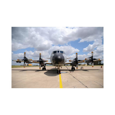 P-3M Orion Of The Spanish Air Force by Riccardo Niccoli - Wrapped Canvas Print