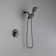 Dual Shower Faucet Set with Valve High Pressure 2 in 1 Shower Combo Set Shower System with Handheld