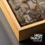 «Neutral Toned Dried Wildflowers Field», reproduction d'art sur toile encadrée-405333719-405333721