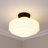 Ilona Glass Semi Flush Mount-261325310-261325280
