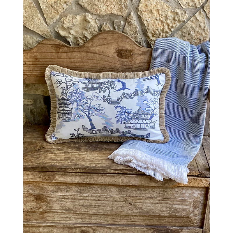 Outdoor Rectangular Pillow Cover & Insert