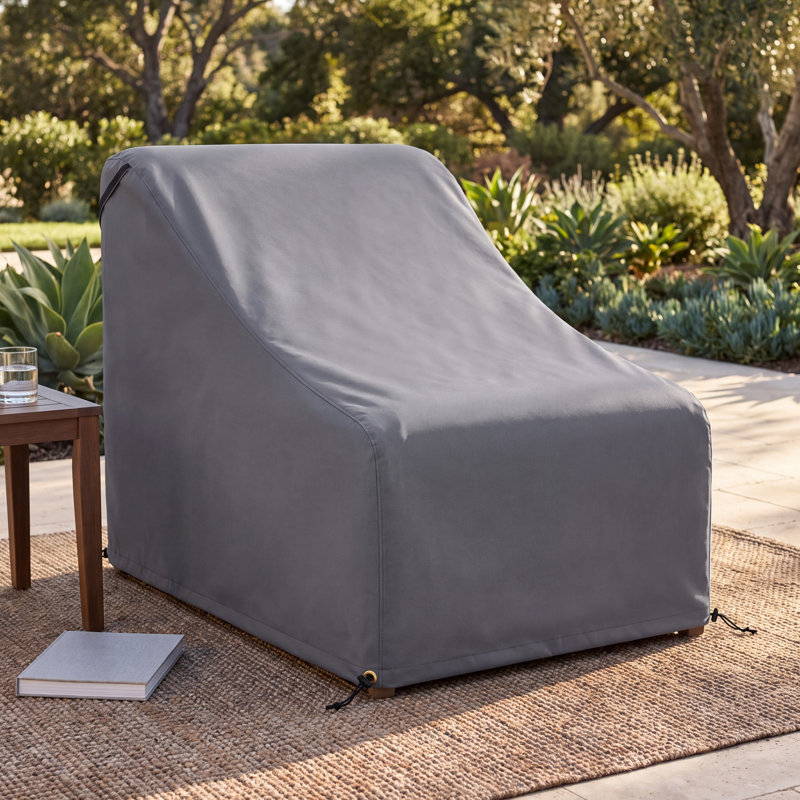 Praia Outdoor Armless Chair Patio Cover
